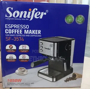 Sonifer Espresso Coffee Maker – Rich Coffee | Fast Brewing Bar 20