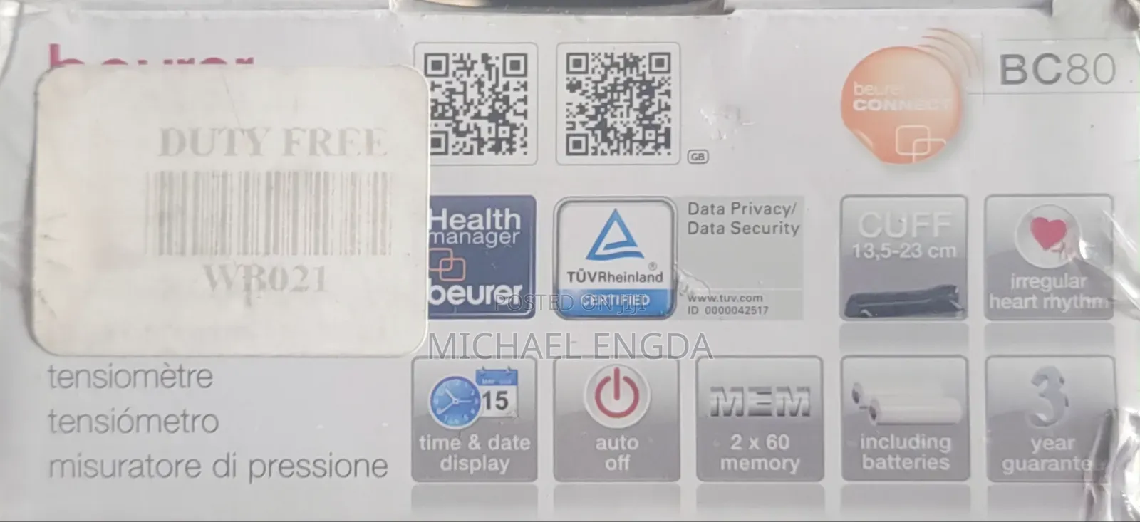 Digital Blood Pressure Monitor