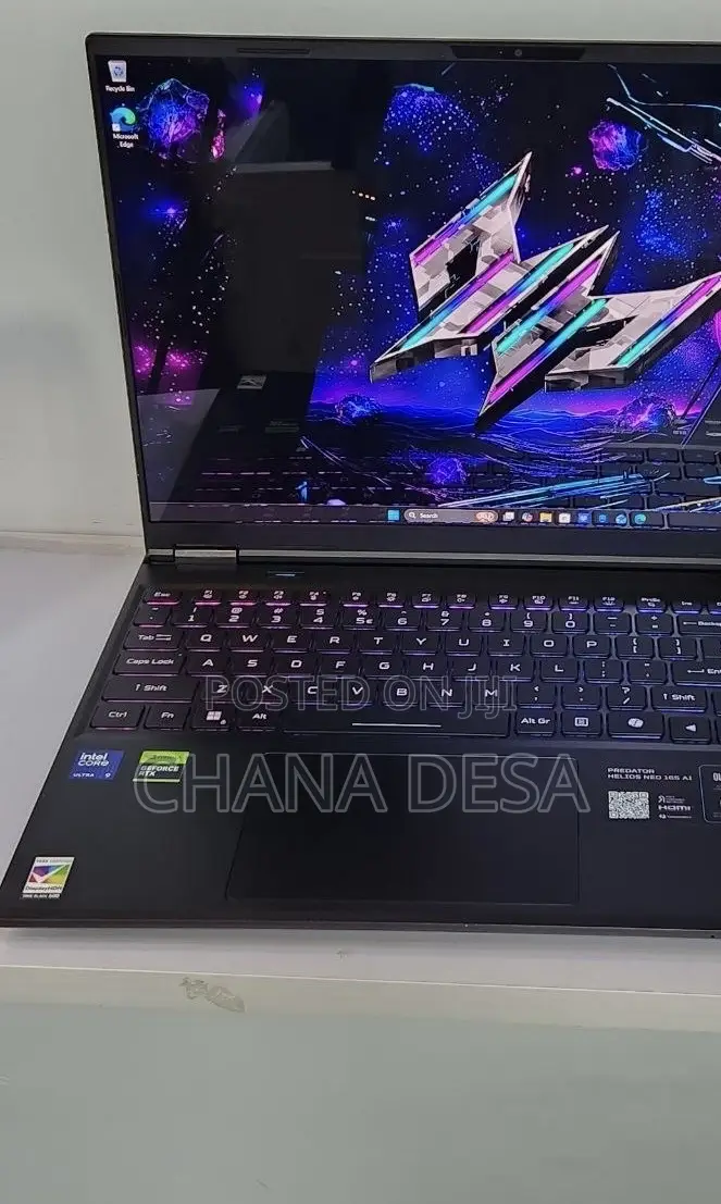 New Laptop Acer Predator Helios Neo 16 32GB Intel Core Ultra 9 SSD 1T