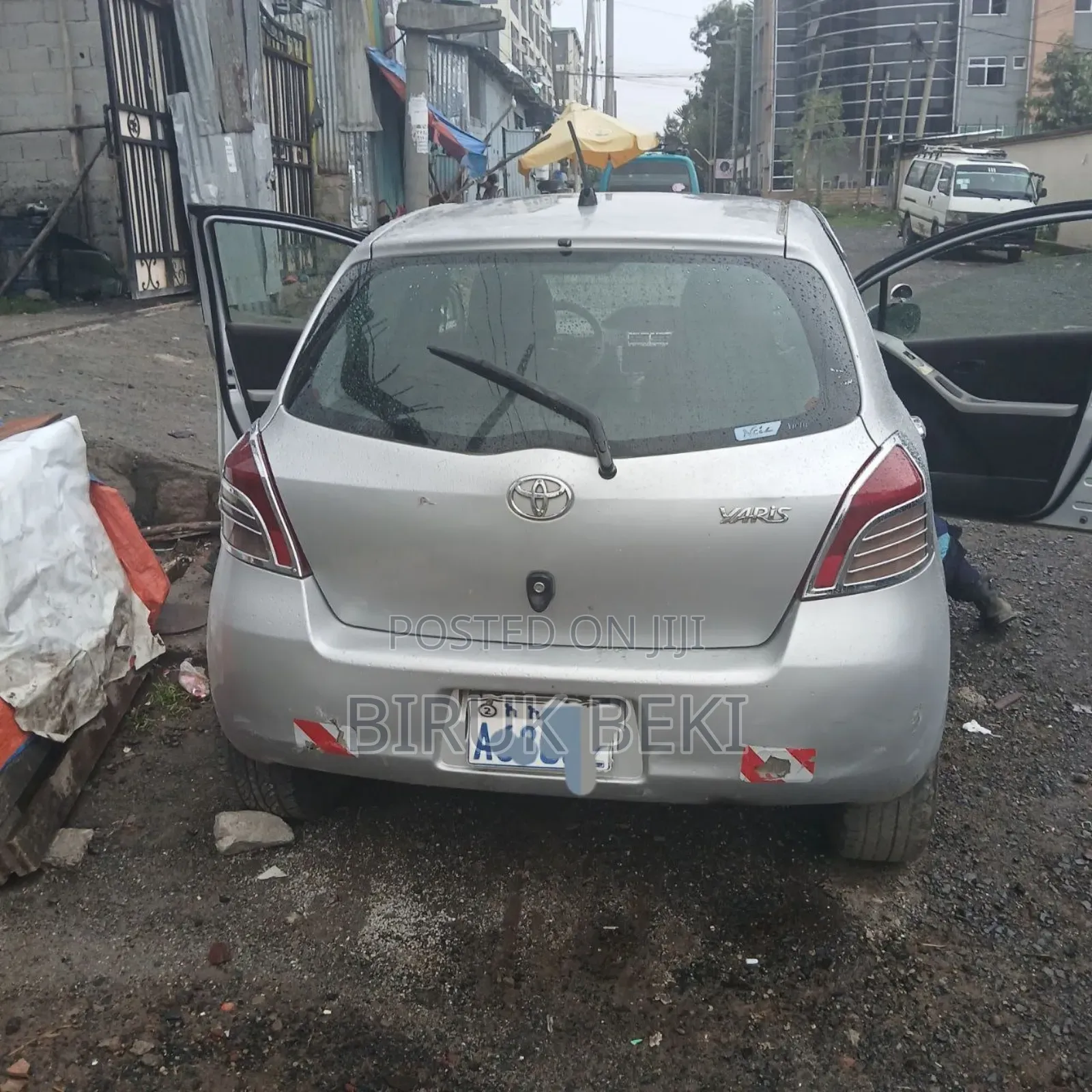 Toyota Yaris 2007 Silver