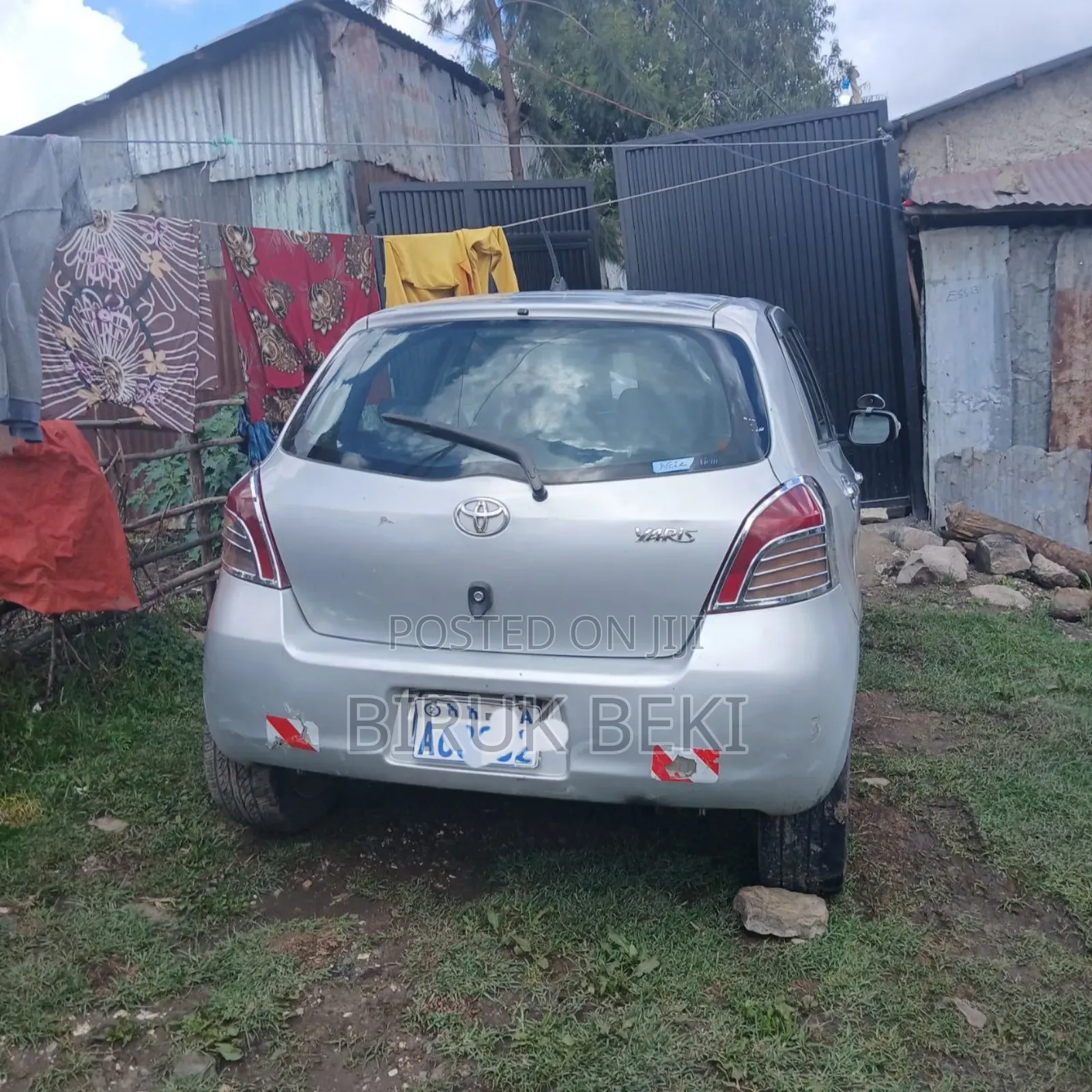 Toyota Yaris 2007 Silver