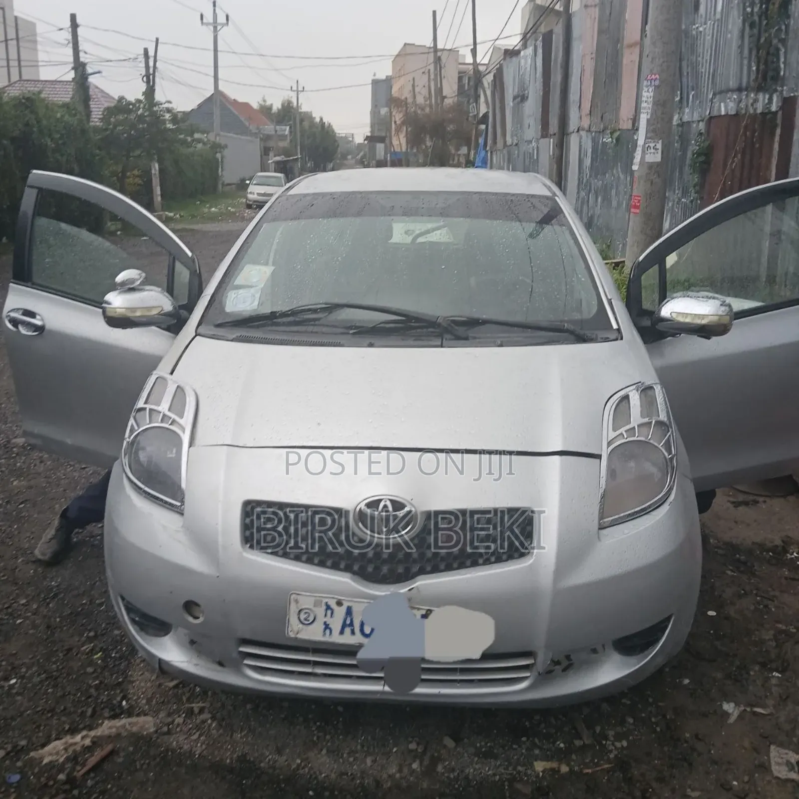 Toyota Yaris 2007 Silver
