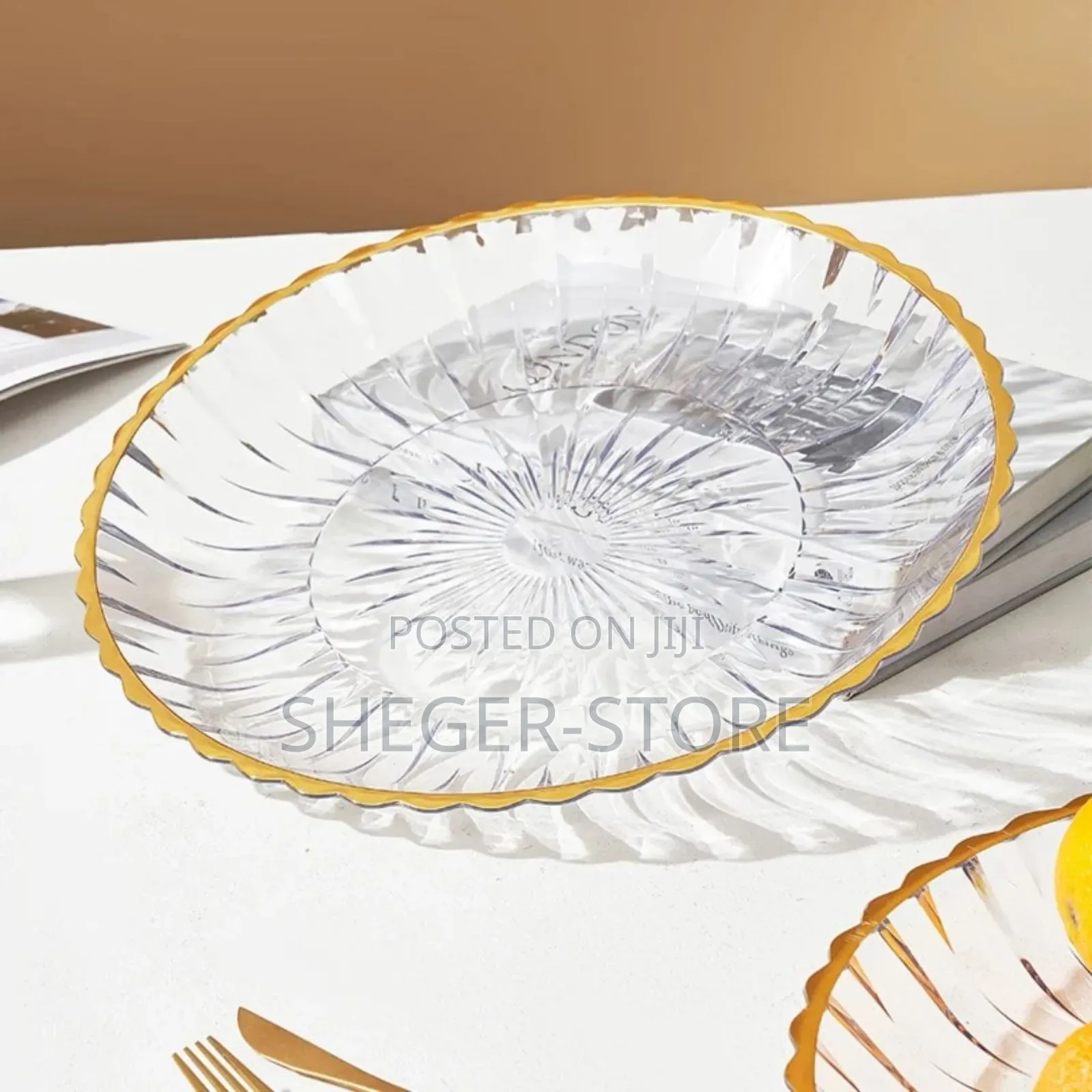 Best Looking Round Acrylic Fruit Tray