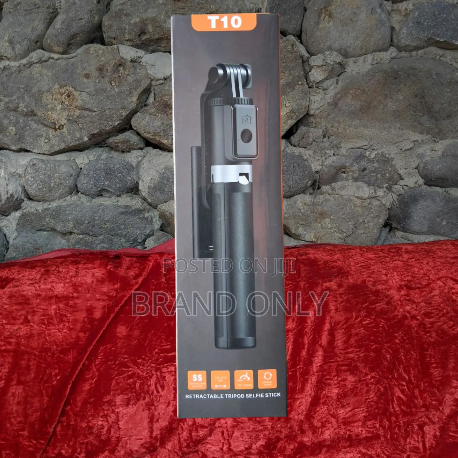 T10 Stealth: Compact All-Black Mobile Tripod
