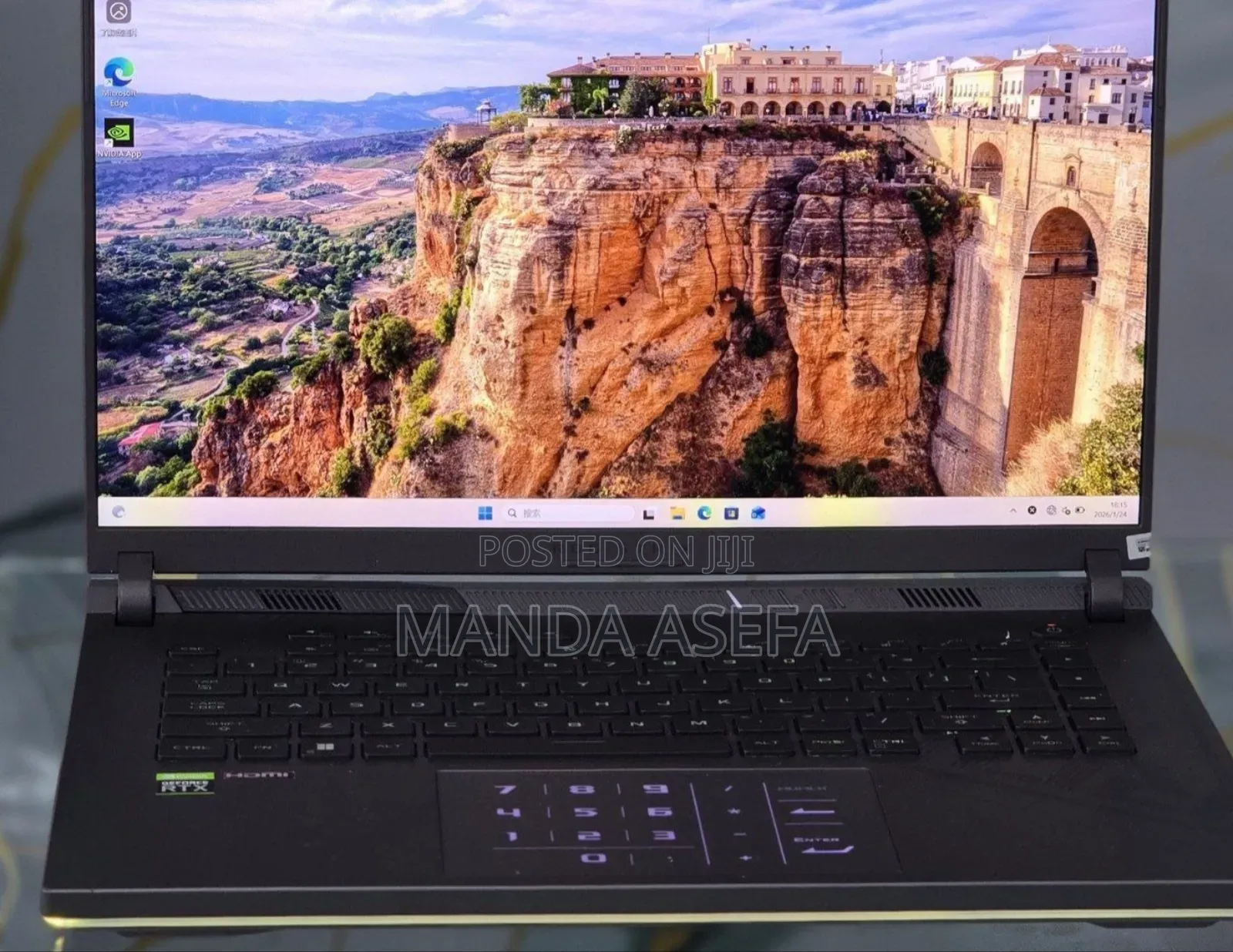 New Laptop Asus ROG Strix G16 G614 16GB Intel Core i9 SSD 1T