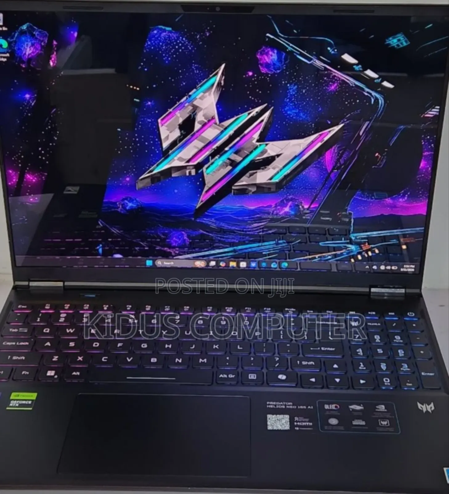 New Laptop Acer Predator Helios Neo 16 16GB Intel Core Ultra 9 SSD 1T