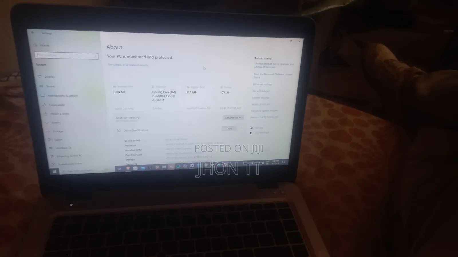 Laptop HP EliteBook 840 8GB Intel Core i5 SSD 512GB