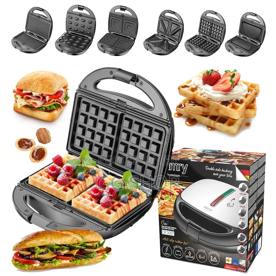 7in1 Waffle Toaster Maker