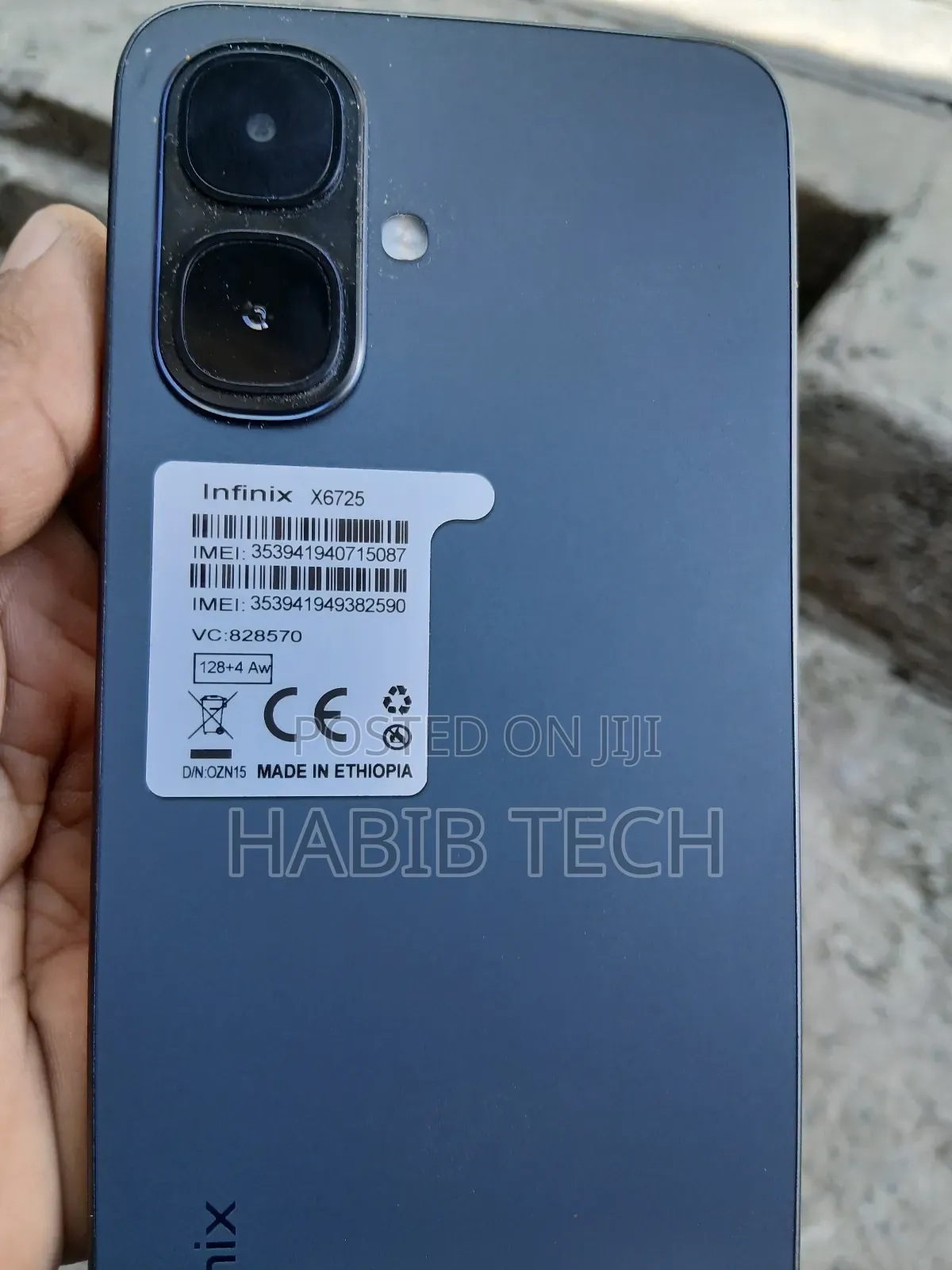 New Infinix Smart 10 128 GB Blue