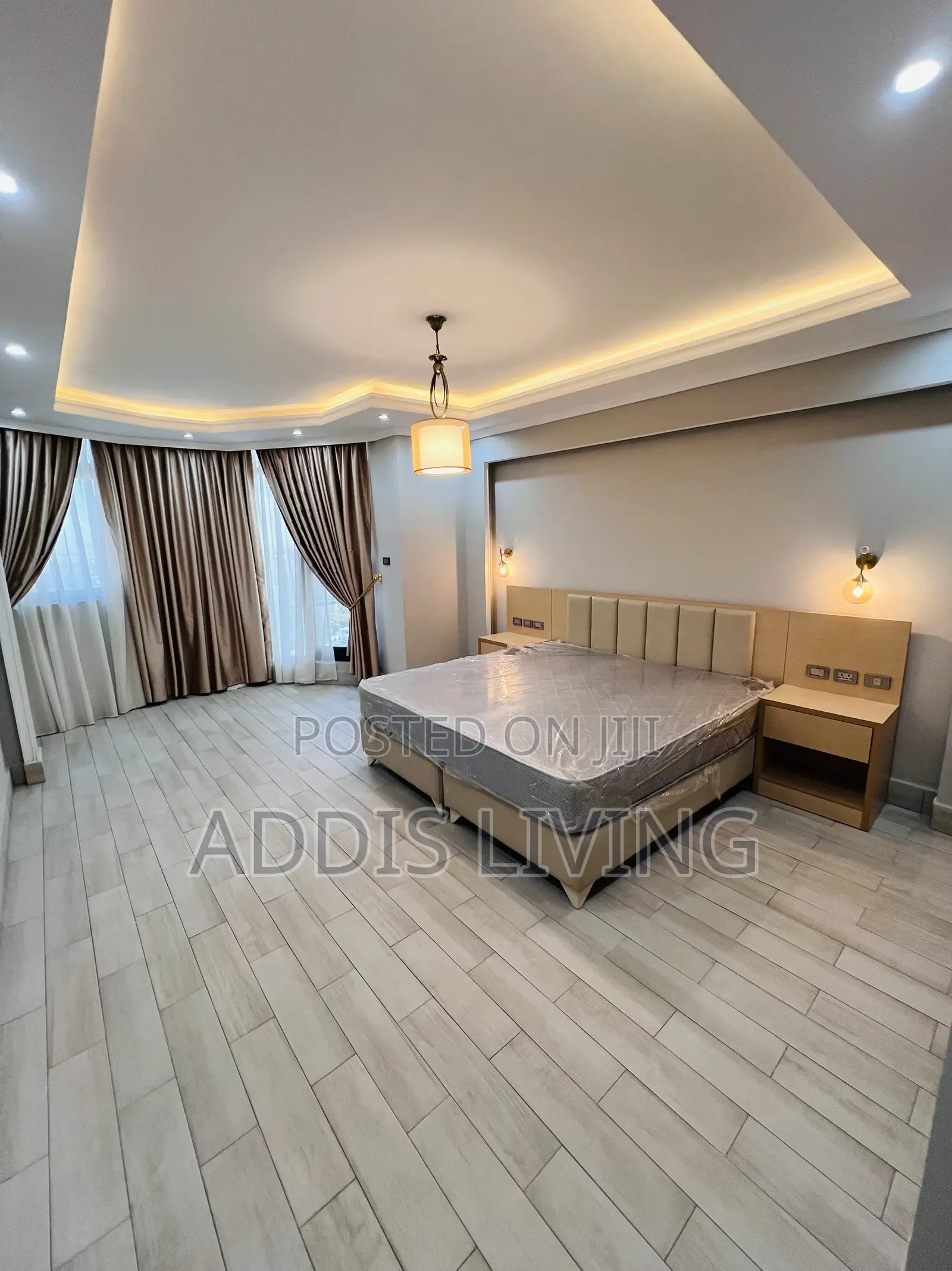 Furnished 4bdrm Apartment in Bole for rent