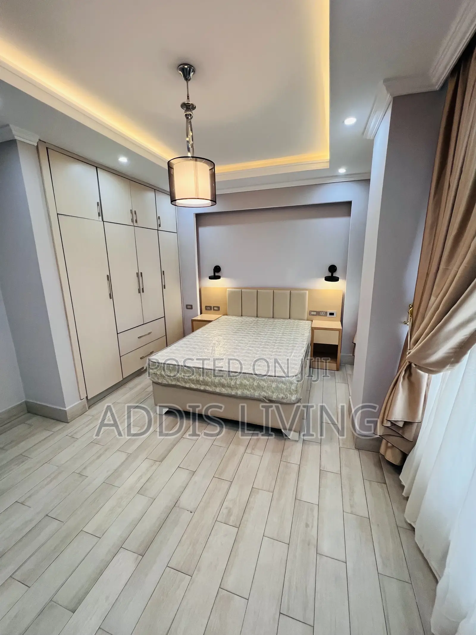 Furnished 4bdrm Apartment in Bole for rent