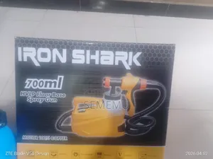 Yekelem Mekebiya Compressor Be Iron Sharark Brand 700 Ml Spray Gun