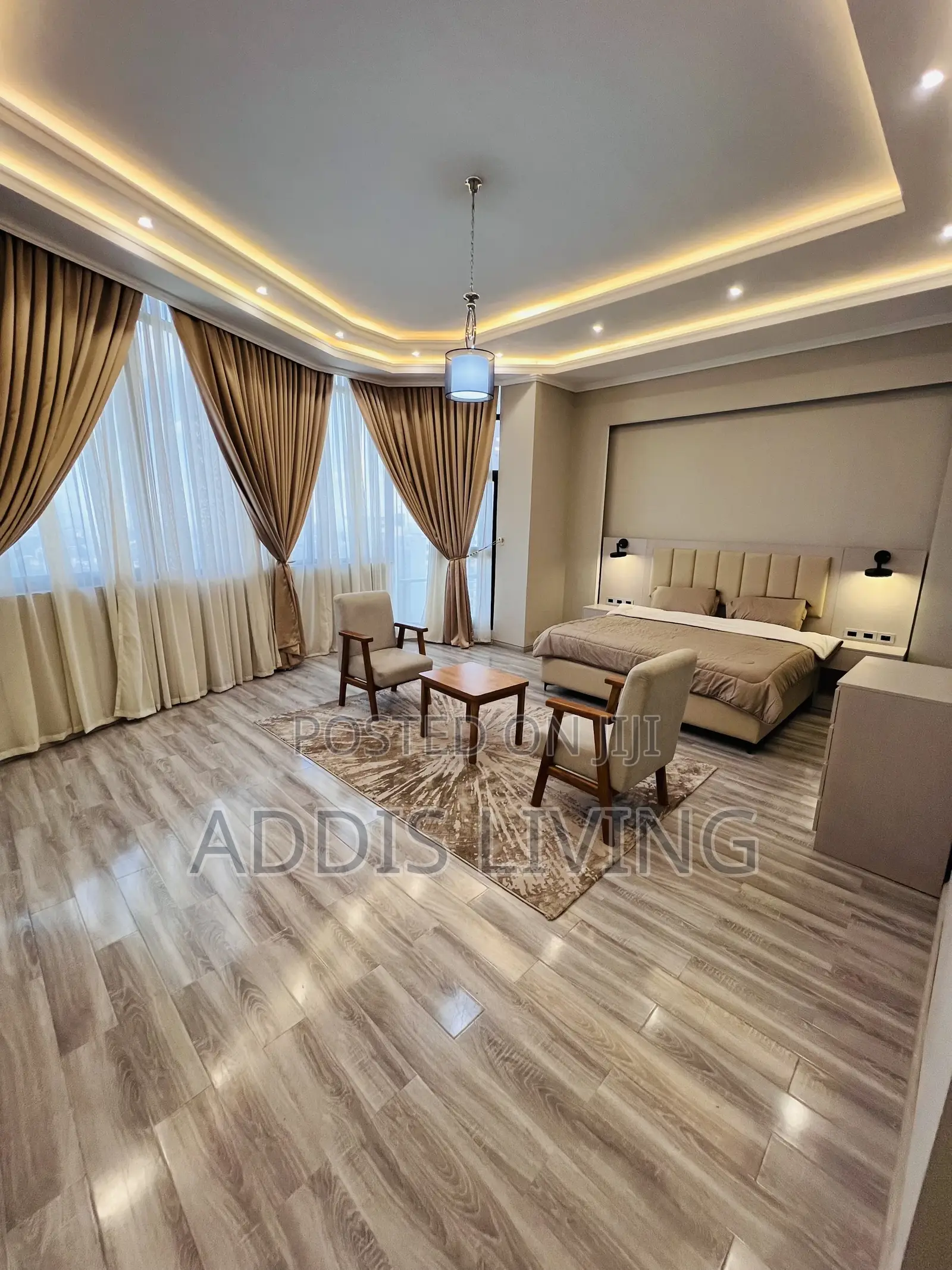 Furnished 4bdrm Penthouse in Bole for rent