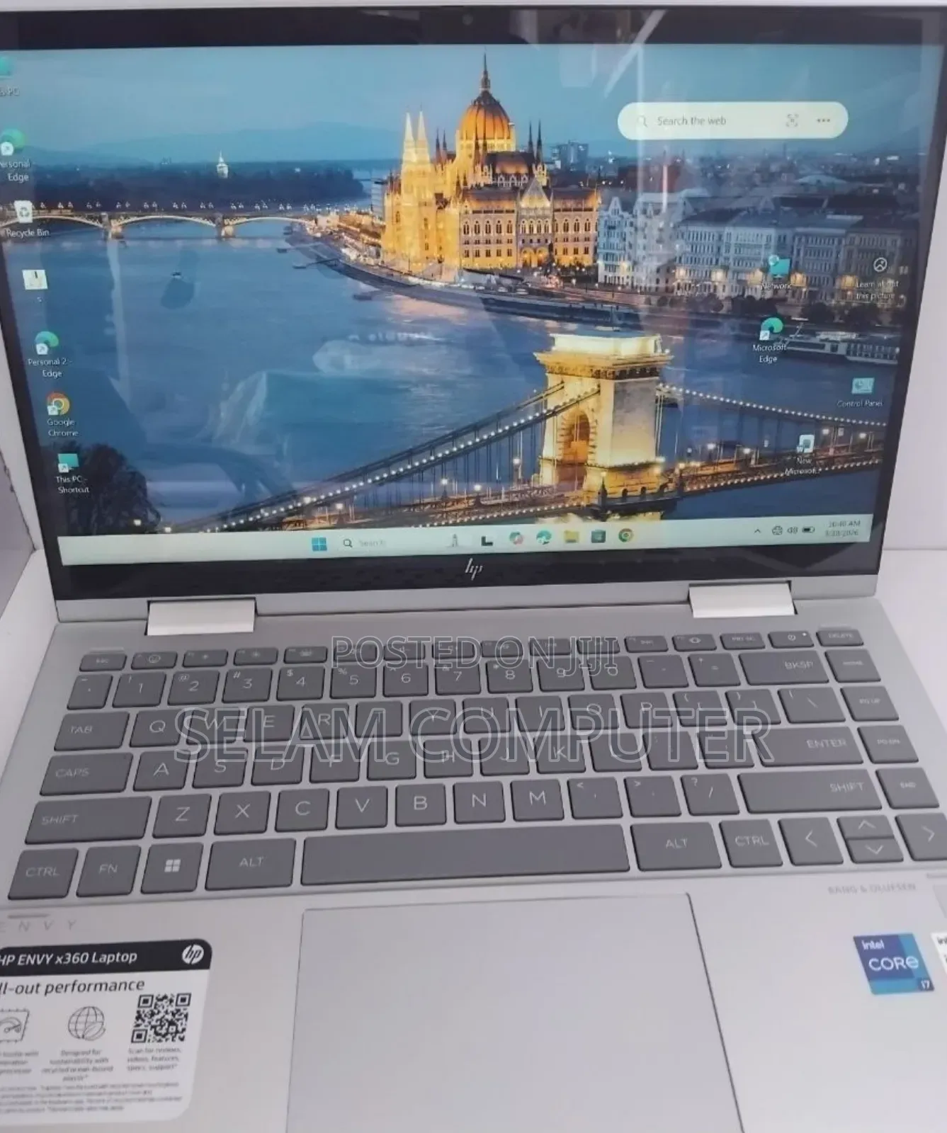 New Laptop HP Envy x360 16GB Intel Core i7 SSD 1T