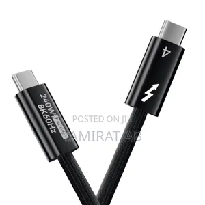 Thunderbolt 4, 40gbps High Speed, at 60hz Video, 240w Pd 3.1 Charging