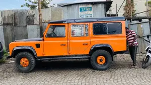 Land Rover Defender 1990 Orange