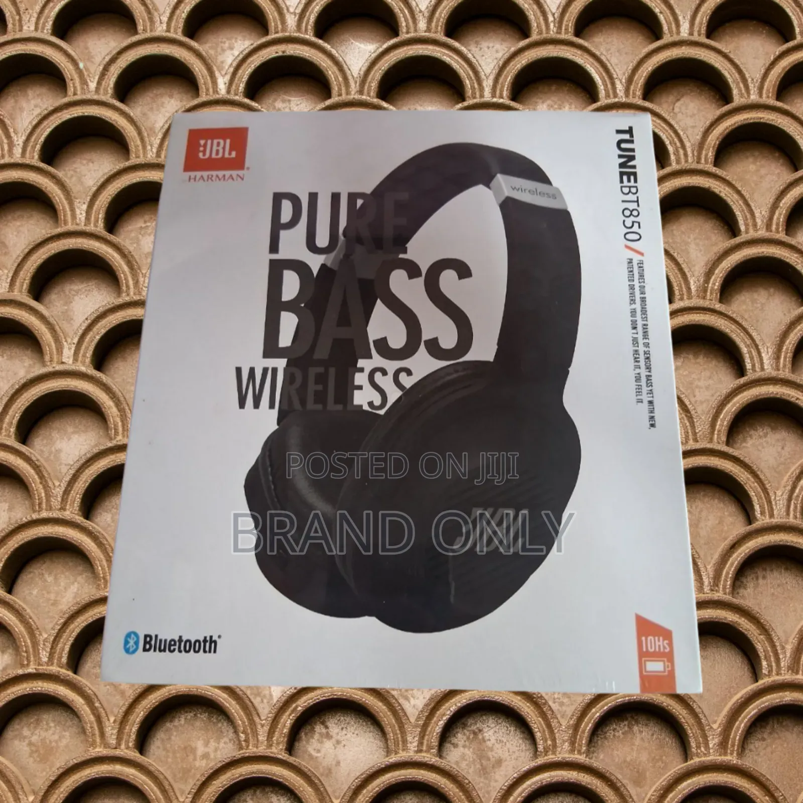 Genuine JBL Tune Bt850 Bluetooth Headphones – Black Edition