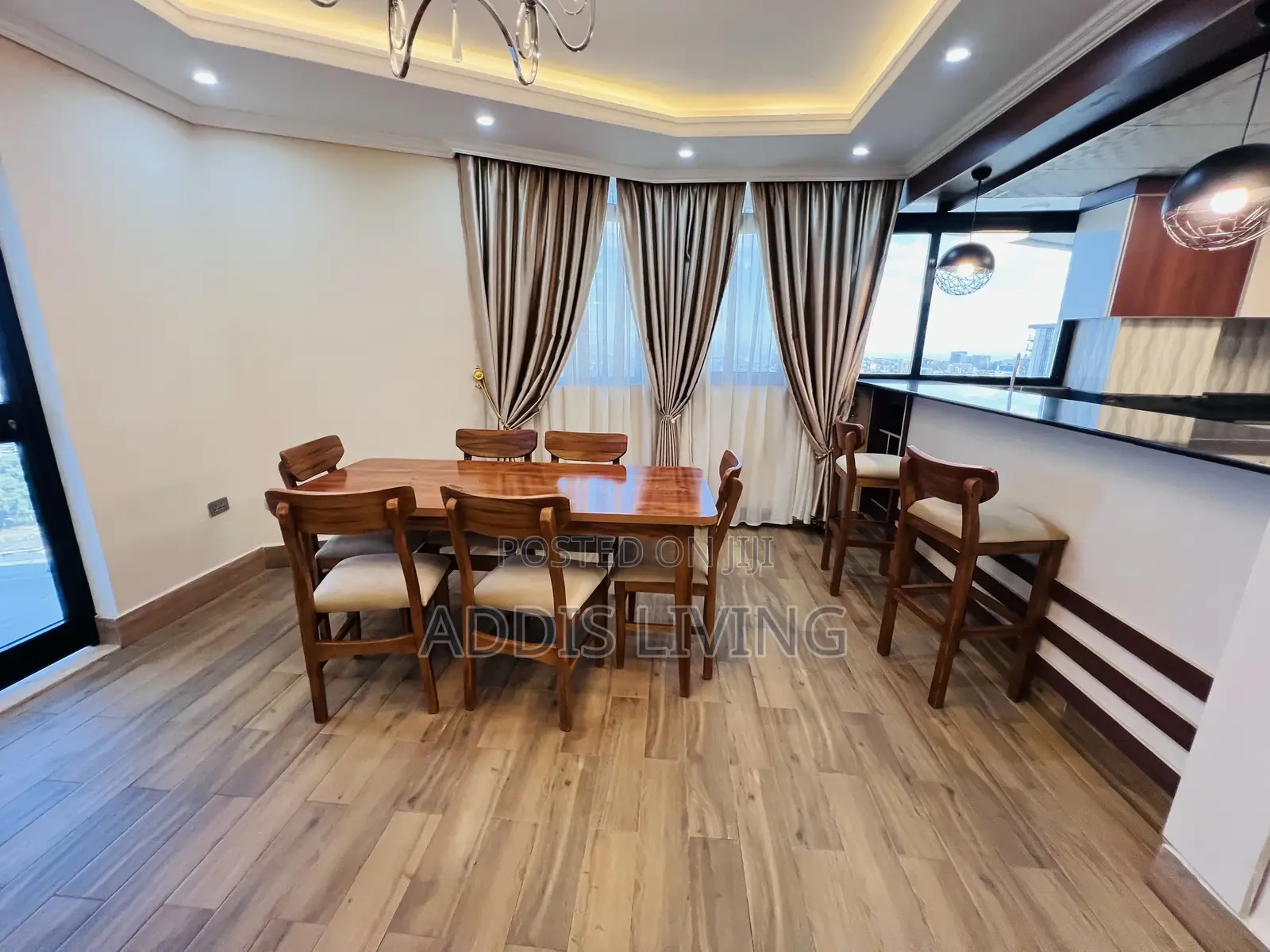 Furnished 3bdrm Apartment in Bole for rent