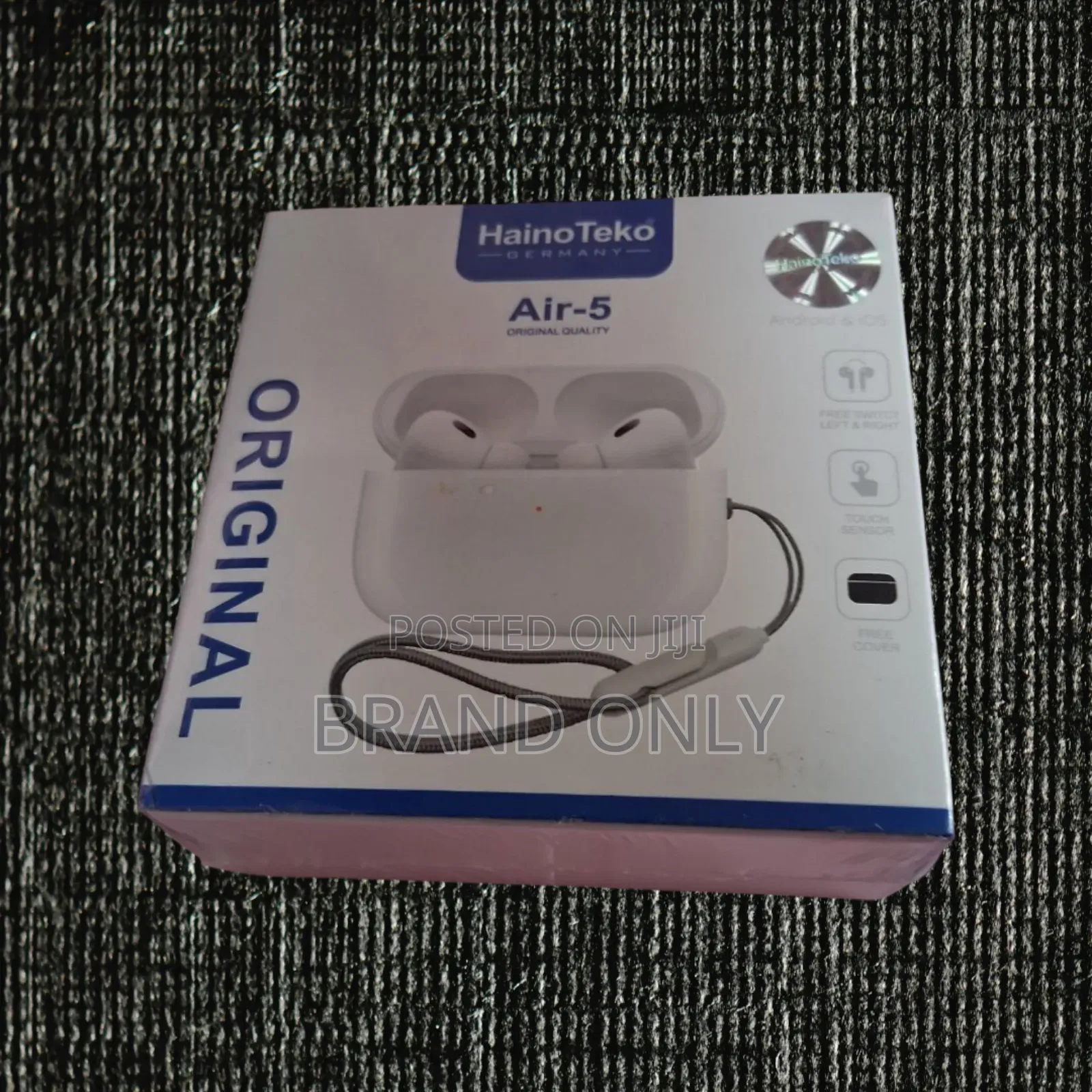 Haino Teko Air-5 Wireless Pods – Includes Free Protective Cover