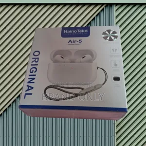 Premium Haino Teko Air-5 Earbuds With Free Lanyard Case