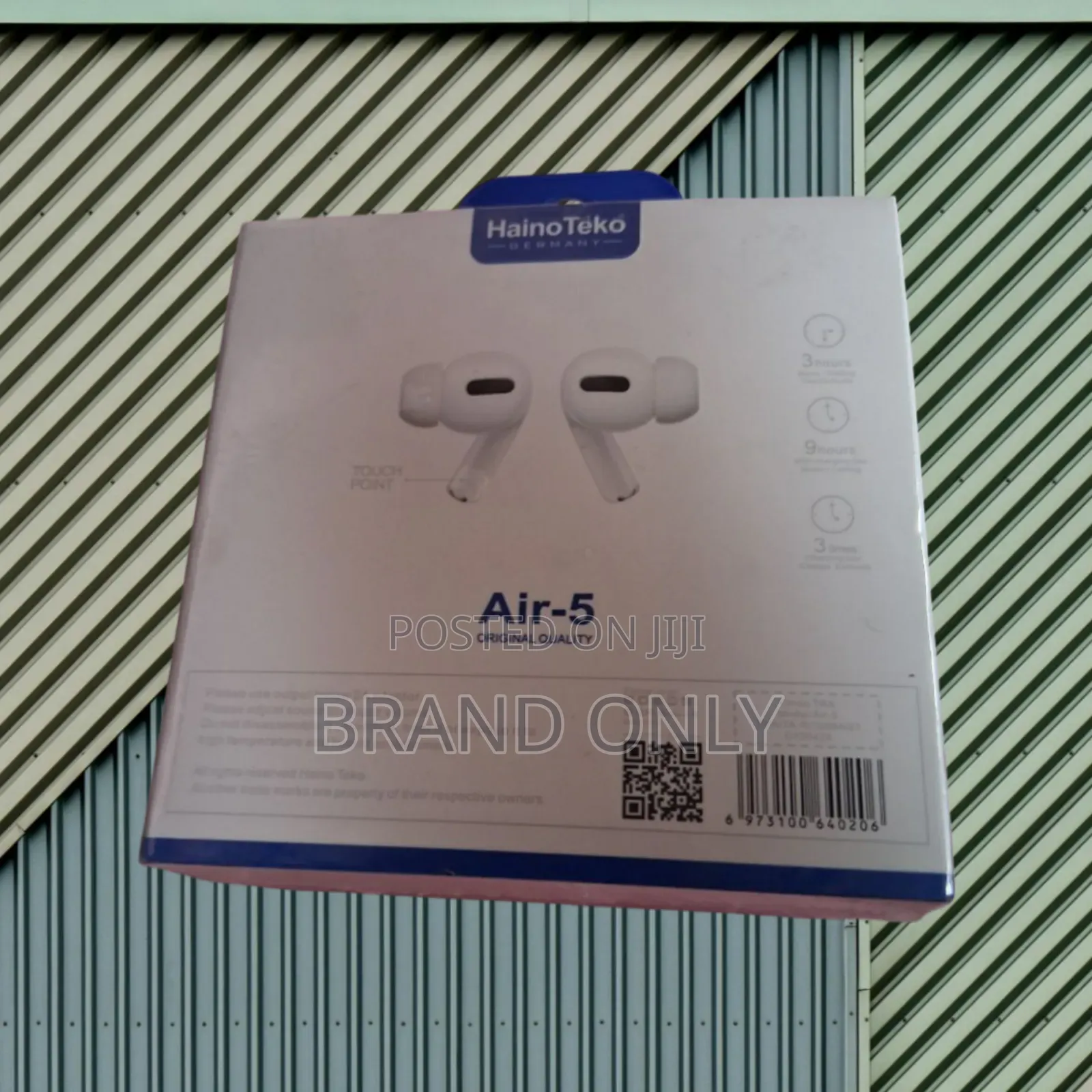 Premium Haino Teko Air-5 Earbuds With Free Lanyard Case