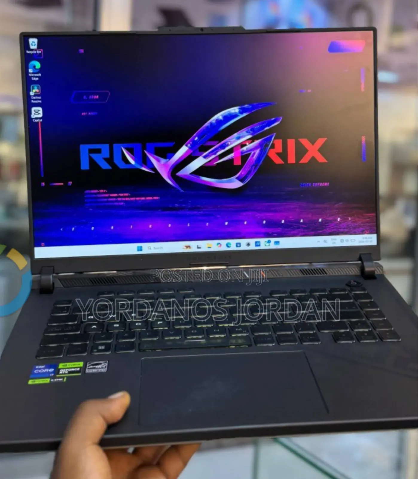 New Laptop Asus ROG Strix G16 G614 16GB Intel Core i7 SSD 1T