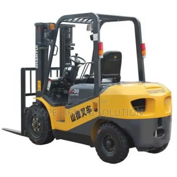 Forklift and Crane