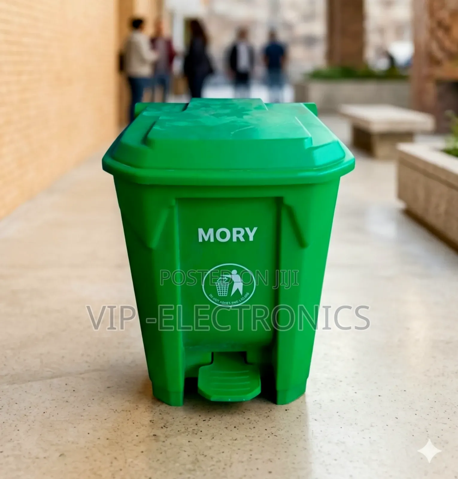 Garbage Mory 50liter Step-on Trash Can Heavy Duty Waste Bin