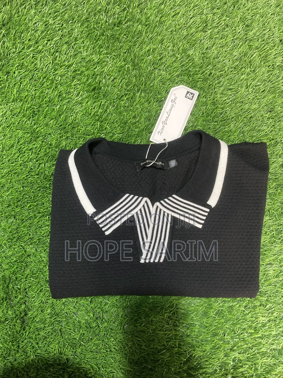 New Max Men's Black Polo Shirt