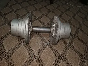 Dumbbells(12kg Solid Metal) Best for Home Usage.