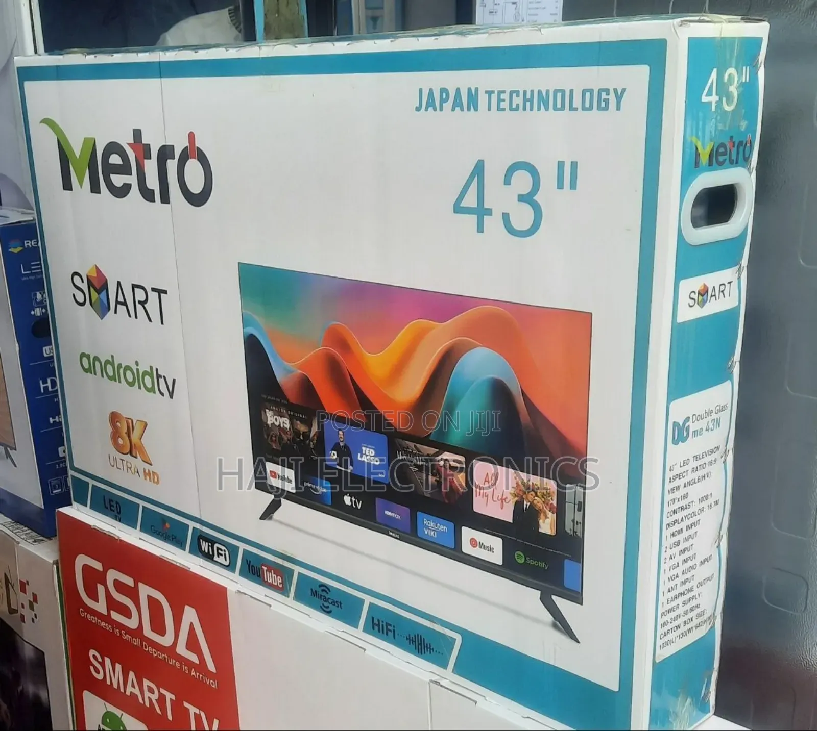 Metro 43inche Tv