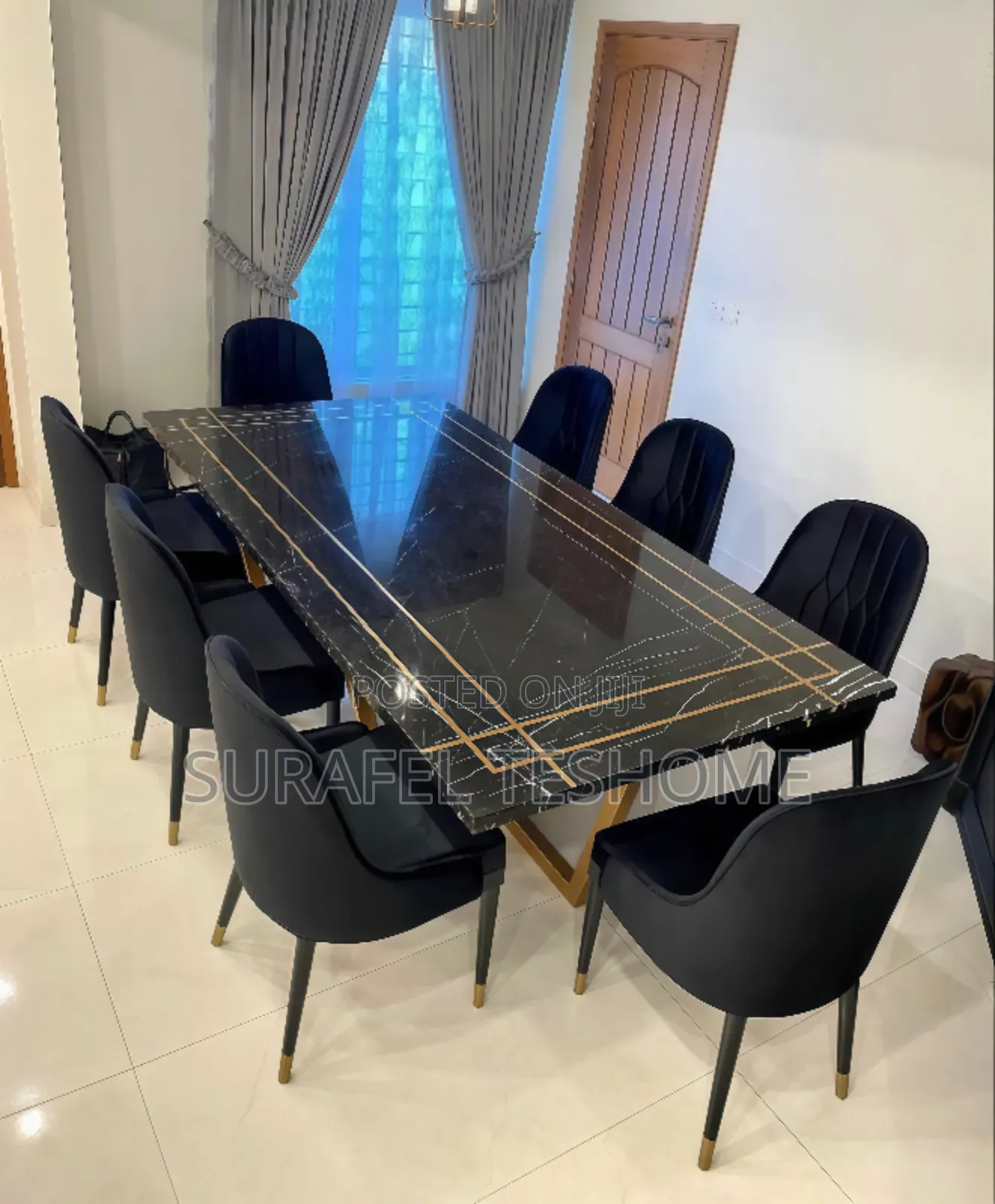 ግሮም ዳይኒንግ ቴብል | Epoxy Dining Tables | የኢፖክሲ ጠረጴዛ