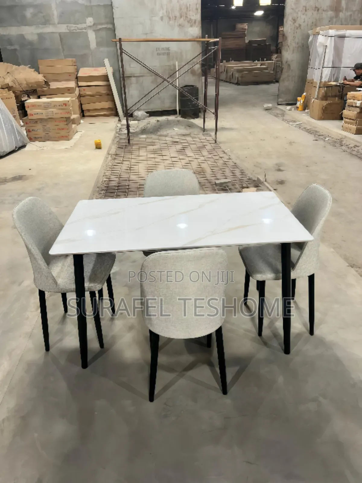 ግሮም ዳይኒንግ ቴብል | Epoxy Dining Tables | የኢፖክሲ ጠረጴዛ