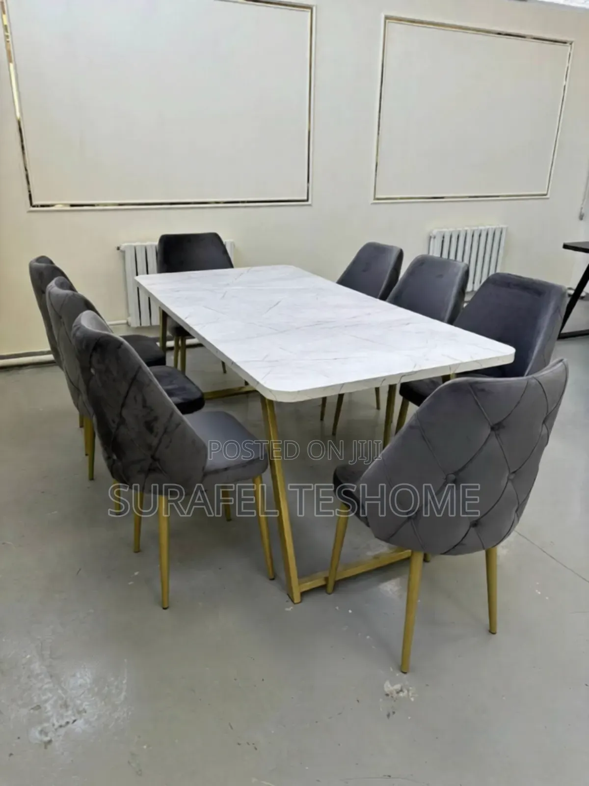 ግሮም ዳይኒንግ ቴብል | Epoxy Dining Tables | የኢፖክሲ ጠረጴዛ