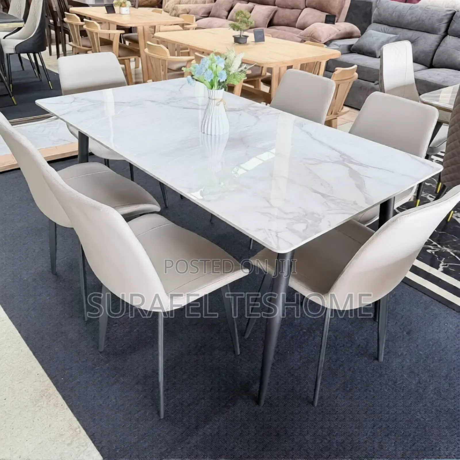 ግሮም ዳይኒንግ ቴብል | Epoxy Dining Tables | የኢፖክሲ ጠረጴዛ