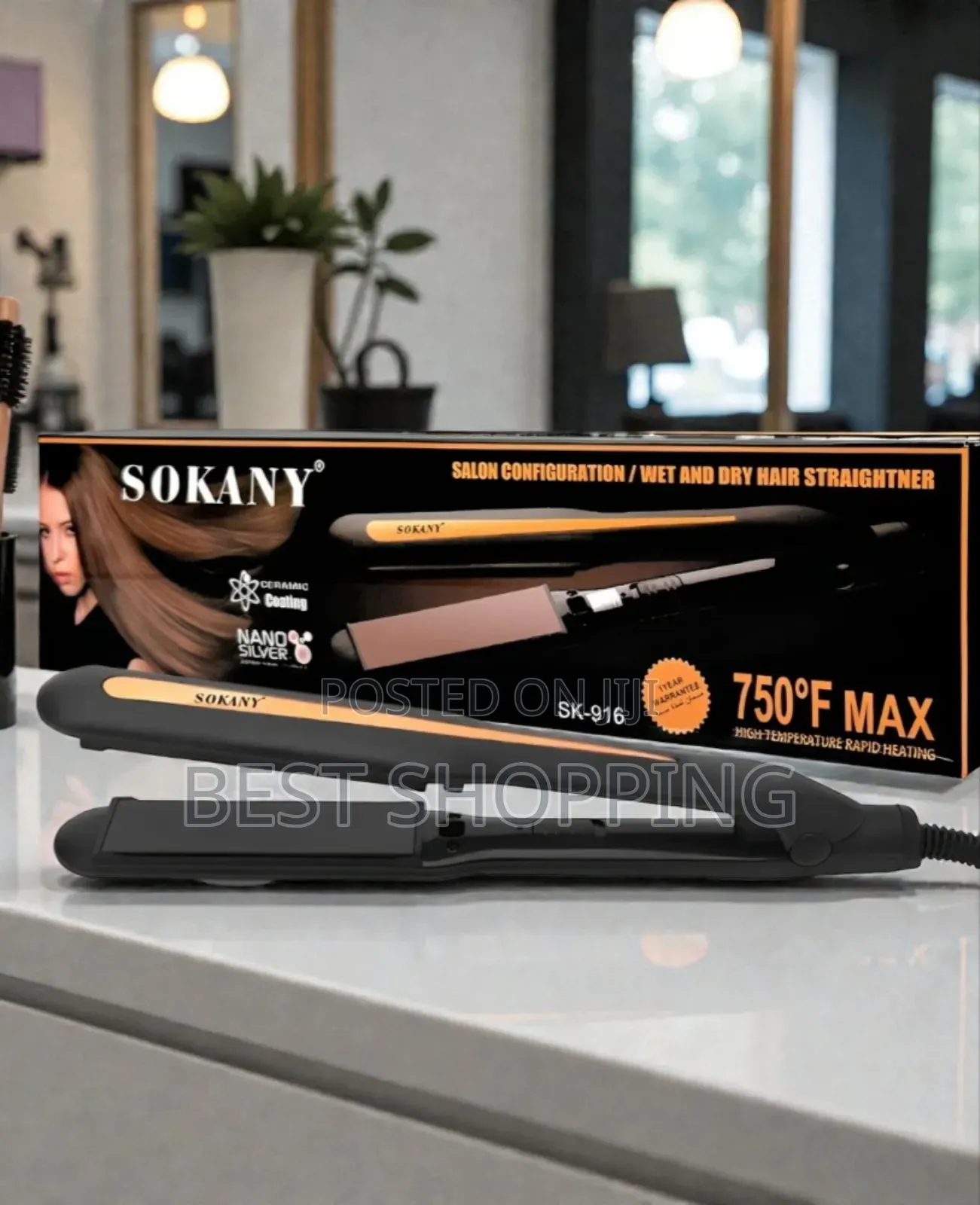 Sokany Hair Straightener