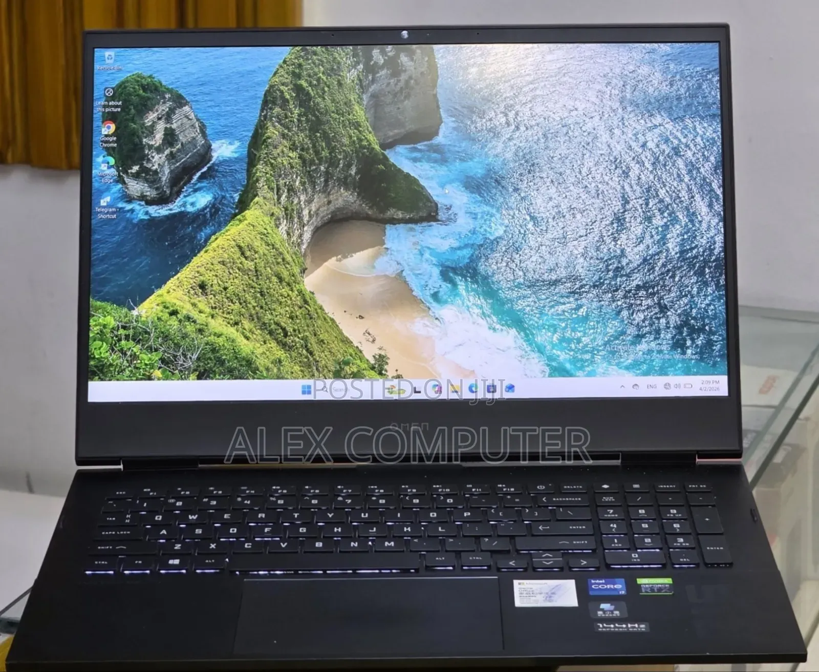 New Laptop HP Omen 16 16GB Intel Core i7 SSD 512GB