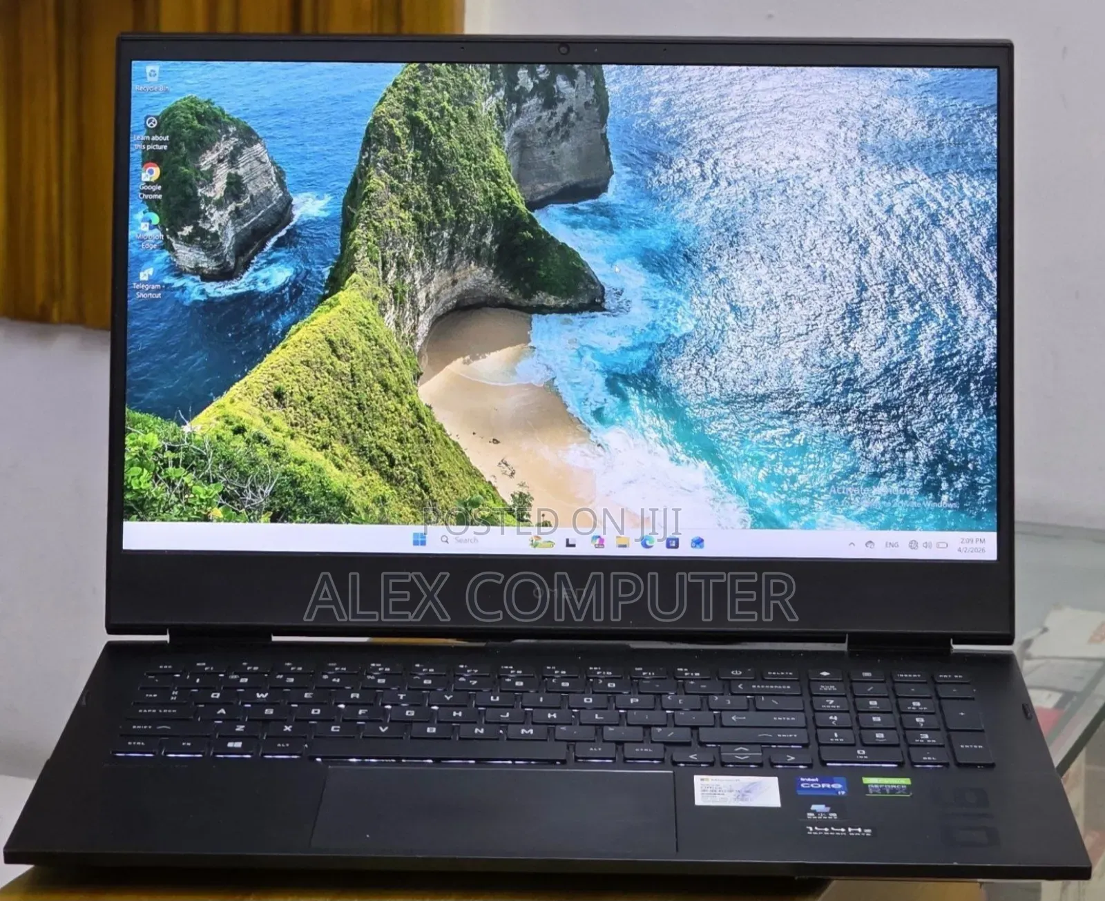 New Laptop HP Omen 16 16GB Intel Core i7 SSD 512GB