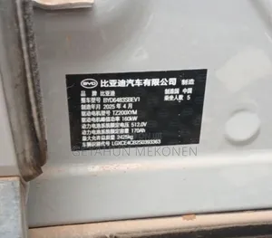 New BYD Song Plus 2025 White