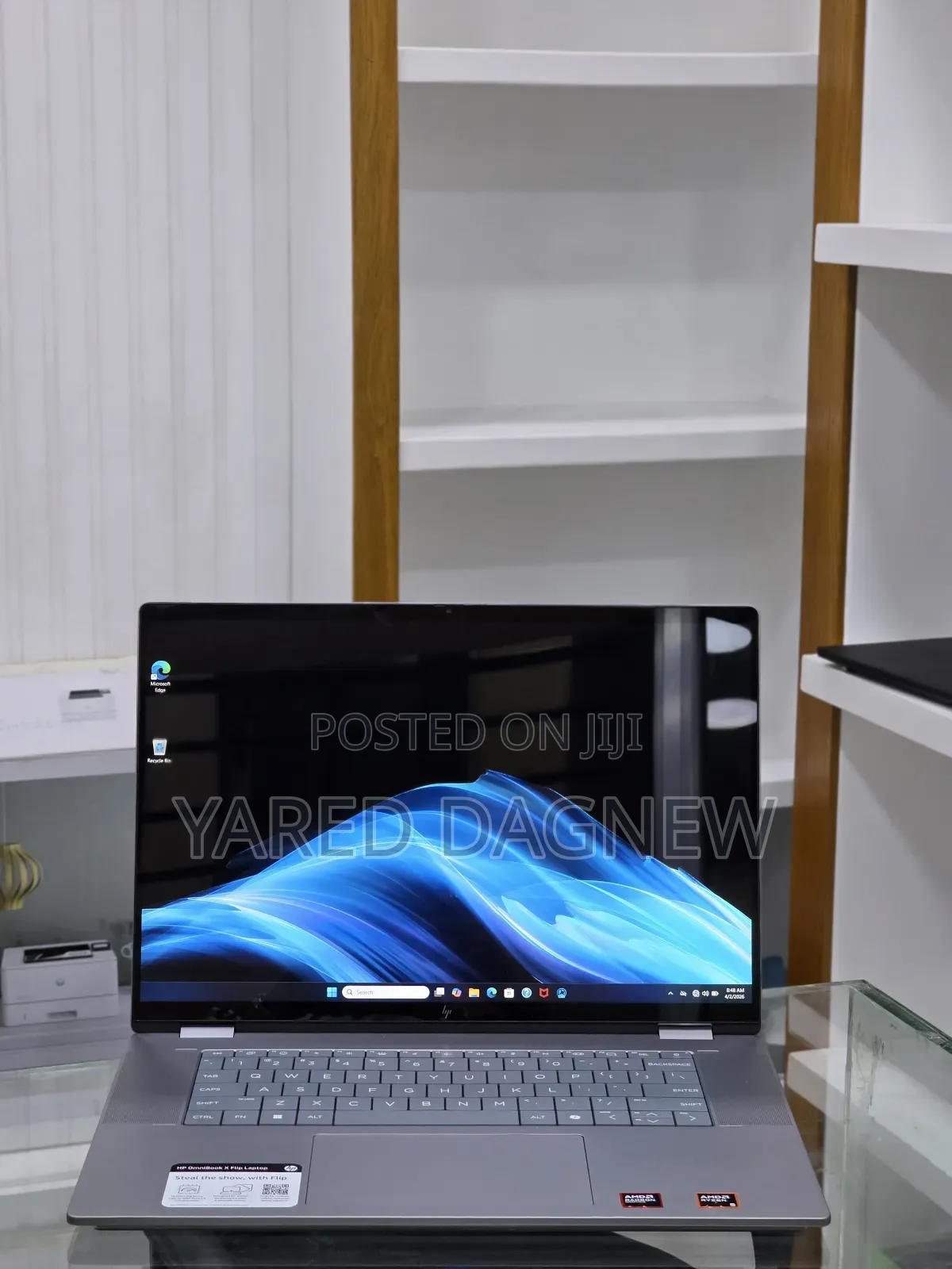 New Laptop HP OmniBook Ultra Flip 16" 8GB AMD Ryzen 5 SSD 512GB
