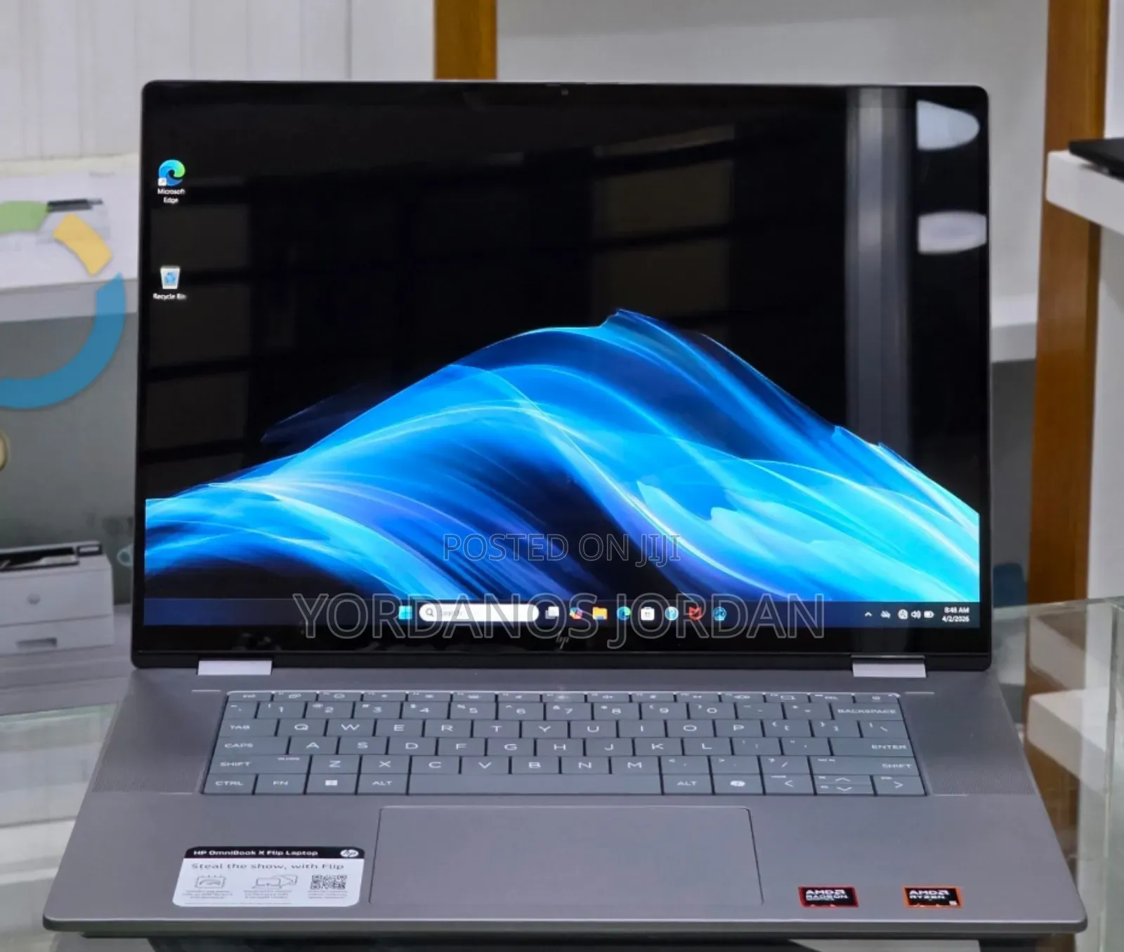 New Laptop HP OmniBook X Flip 16" 8GB AMD Ryzen 5 SSD 512GB