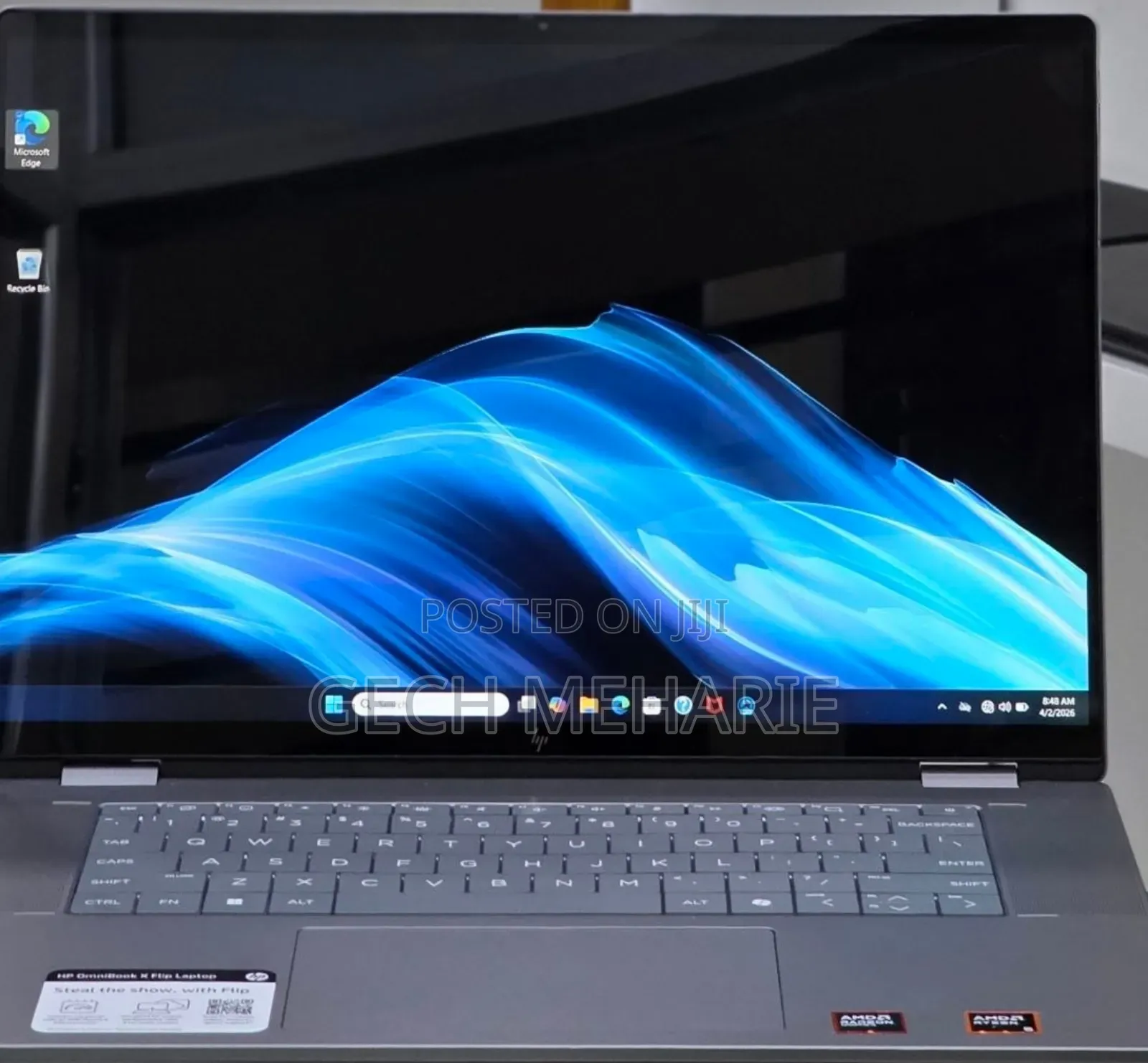 New Laptop HP OmniBook X Flip 16" 16GB AMD Ryzen 5 SSD 512GB