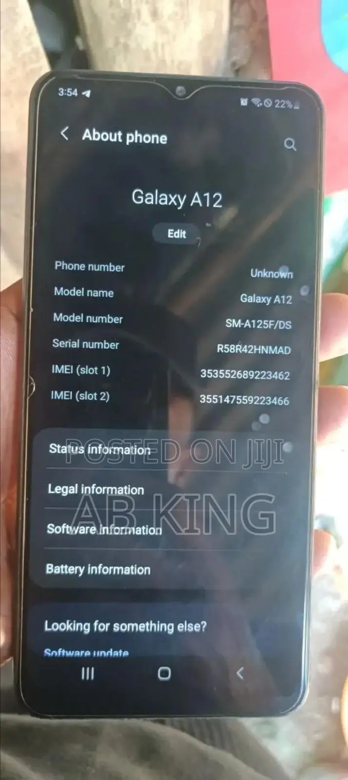 Samsung Galaxy A12 128 GB Black