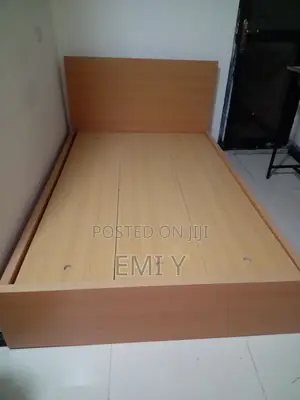 Bed With Side Table for Sale