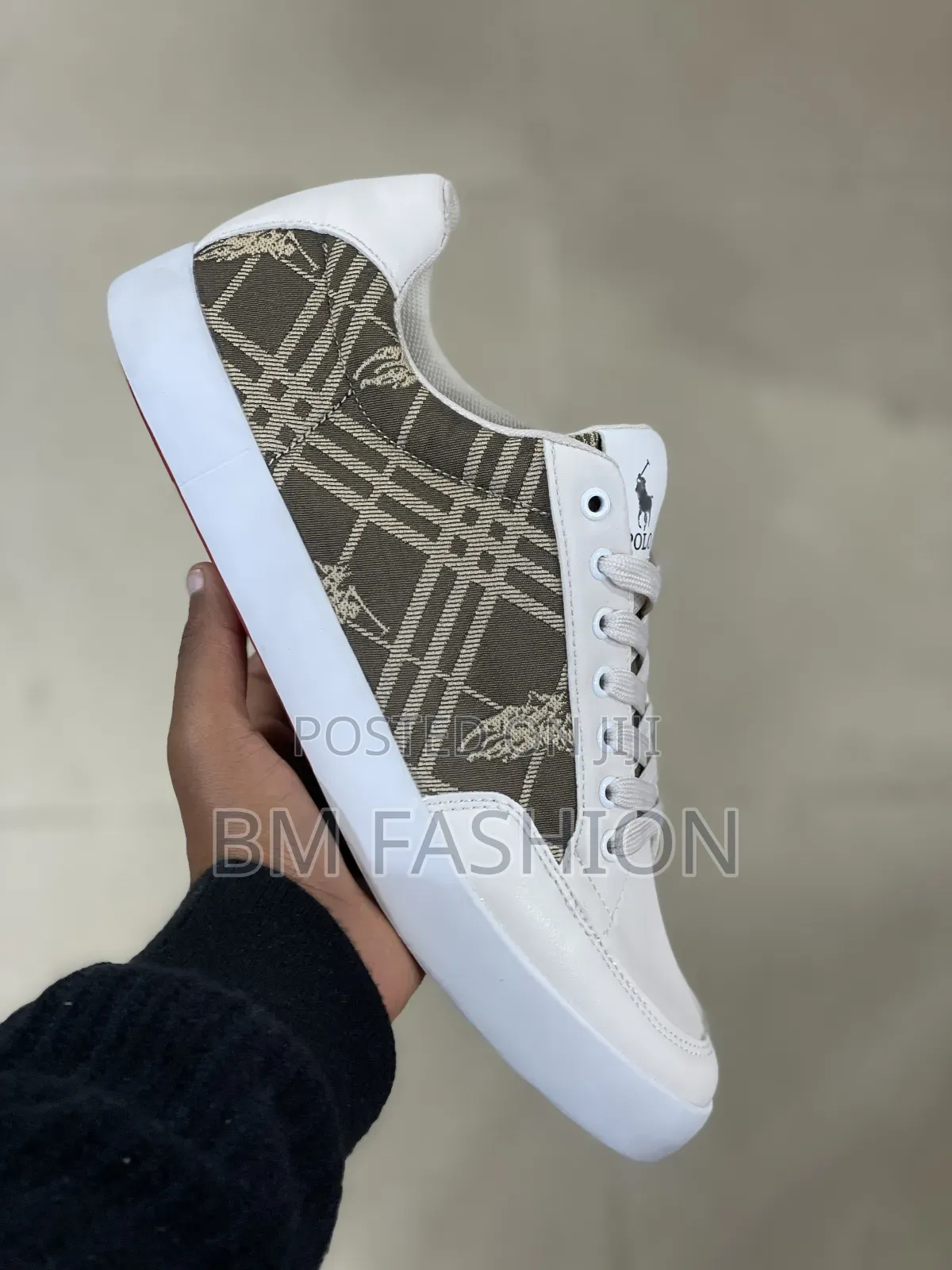 White Polo Ralph Lauren Sneakers