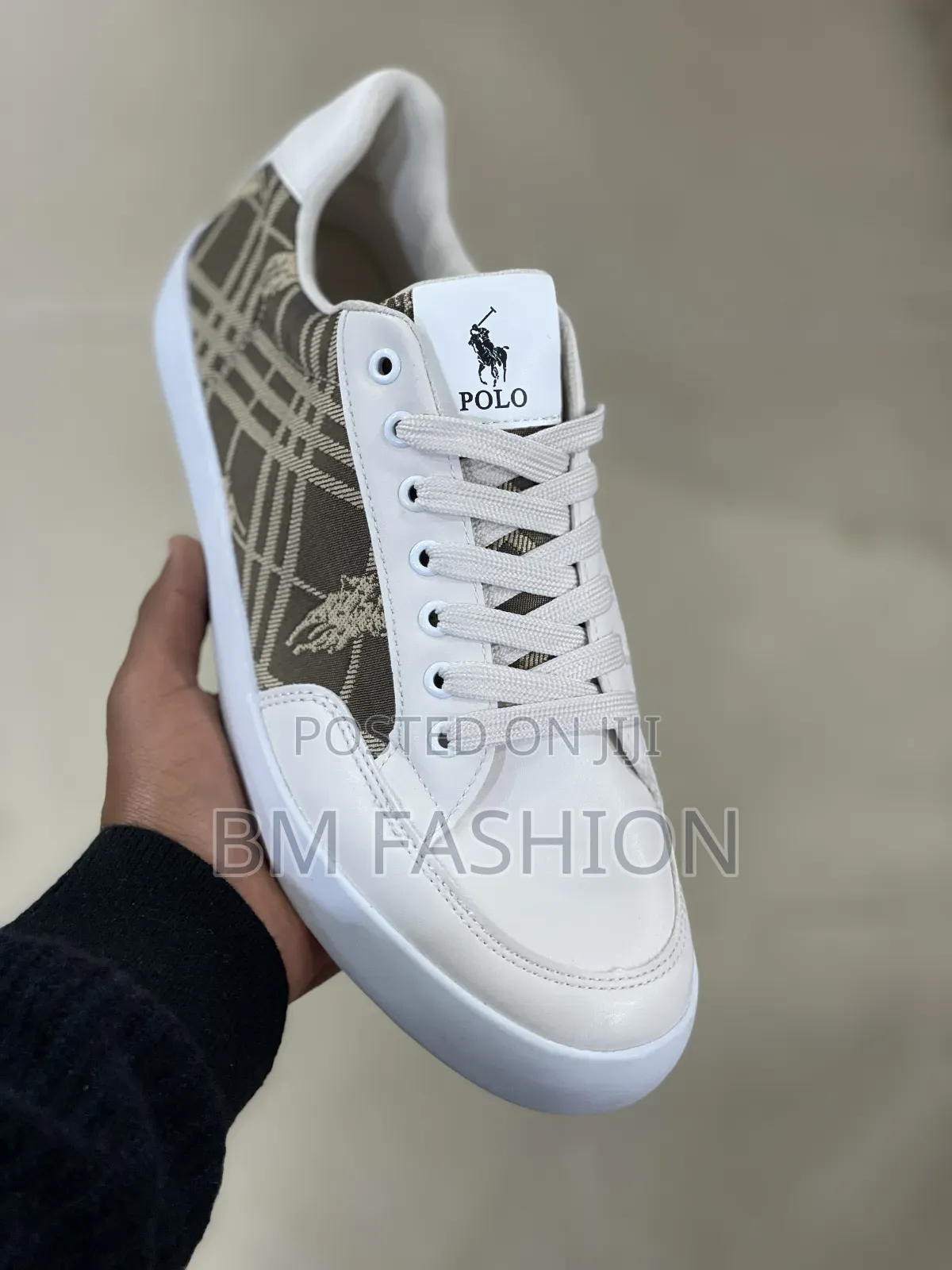 White Polo Ralph Lauren Sneakers
