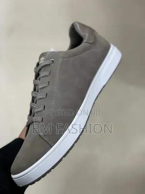 Lacoste Essential Grey Sneakers With White Sole