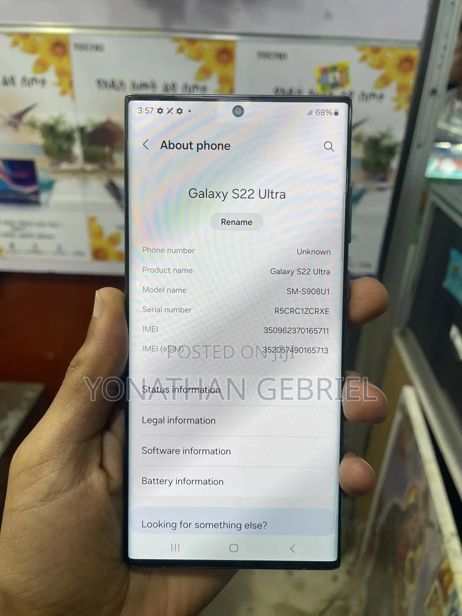 New Samsung Galaxy S22 Ultra 5G 512 GB Black