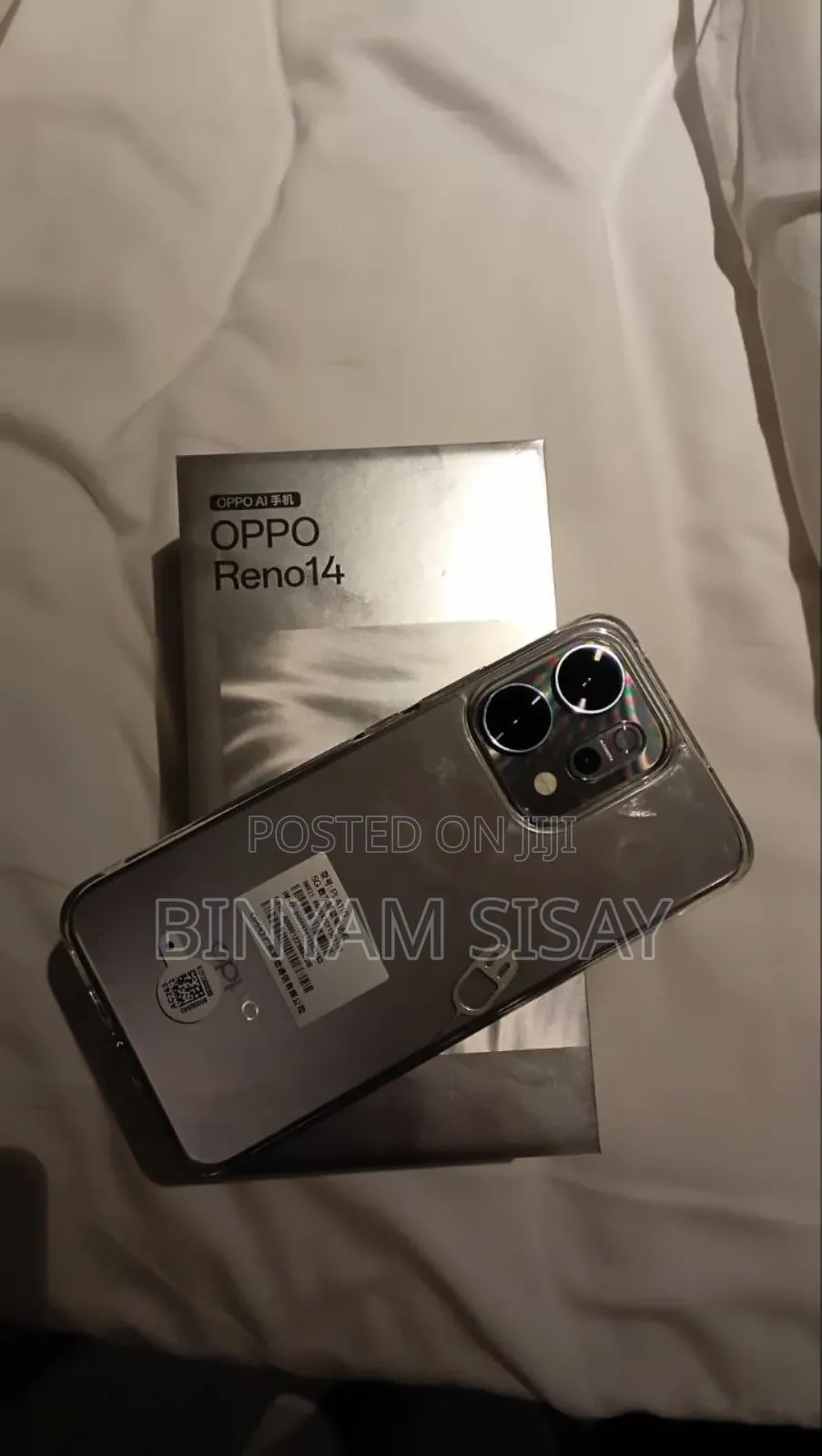 New Oppo Reno14 512 GB Black