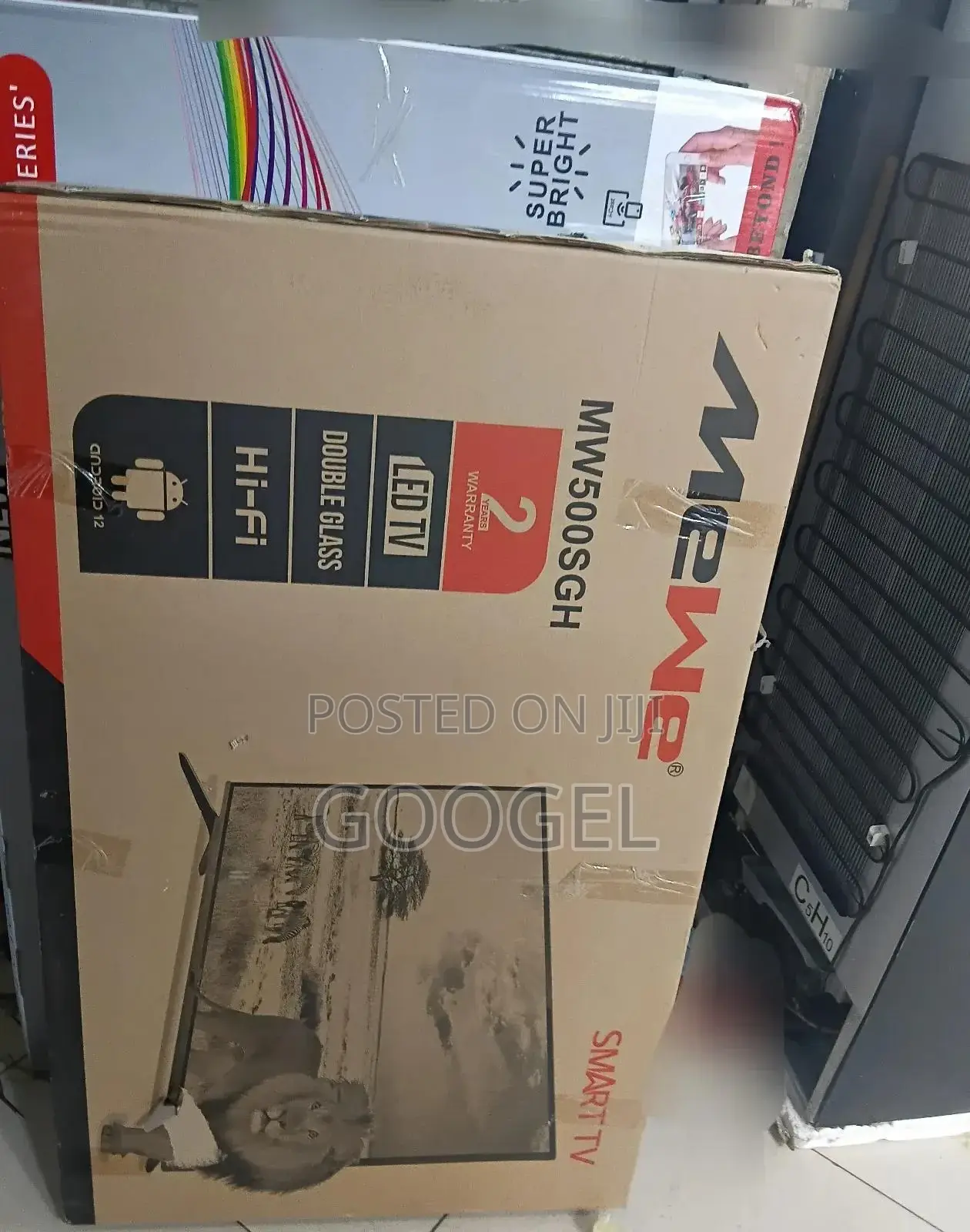 Mewe 50"Inch Supr Bright Tv Smart